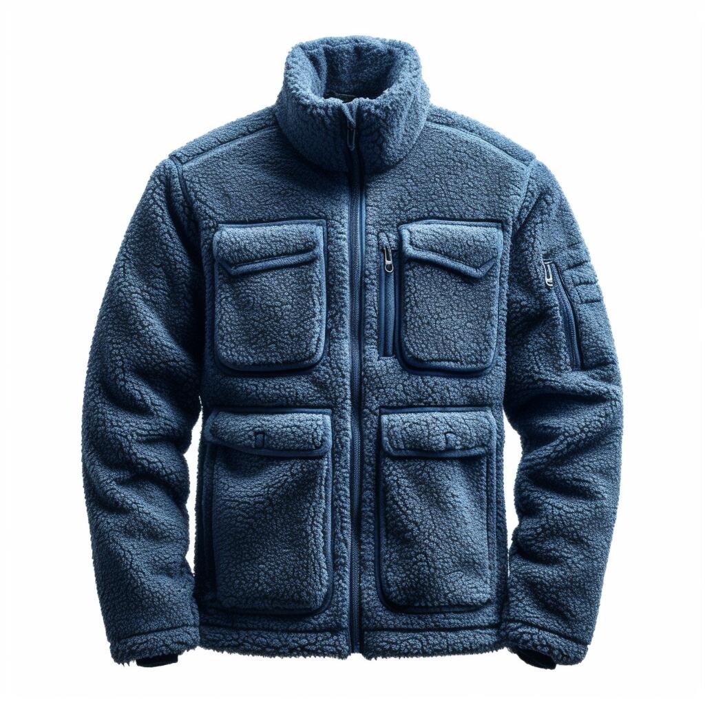 Old Money Alpine Sherpa Fleece Jacket – Classic Utility Style