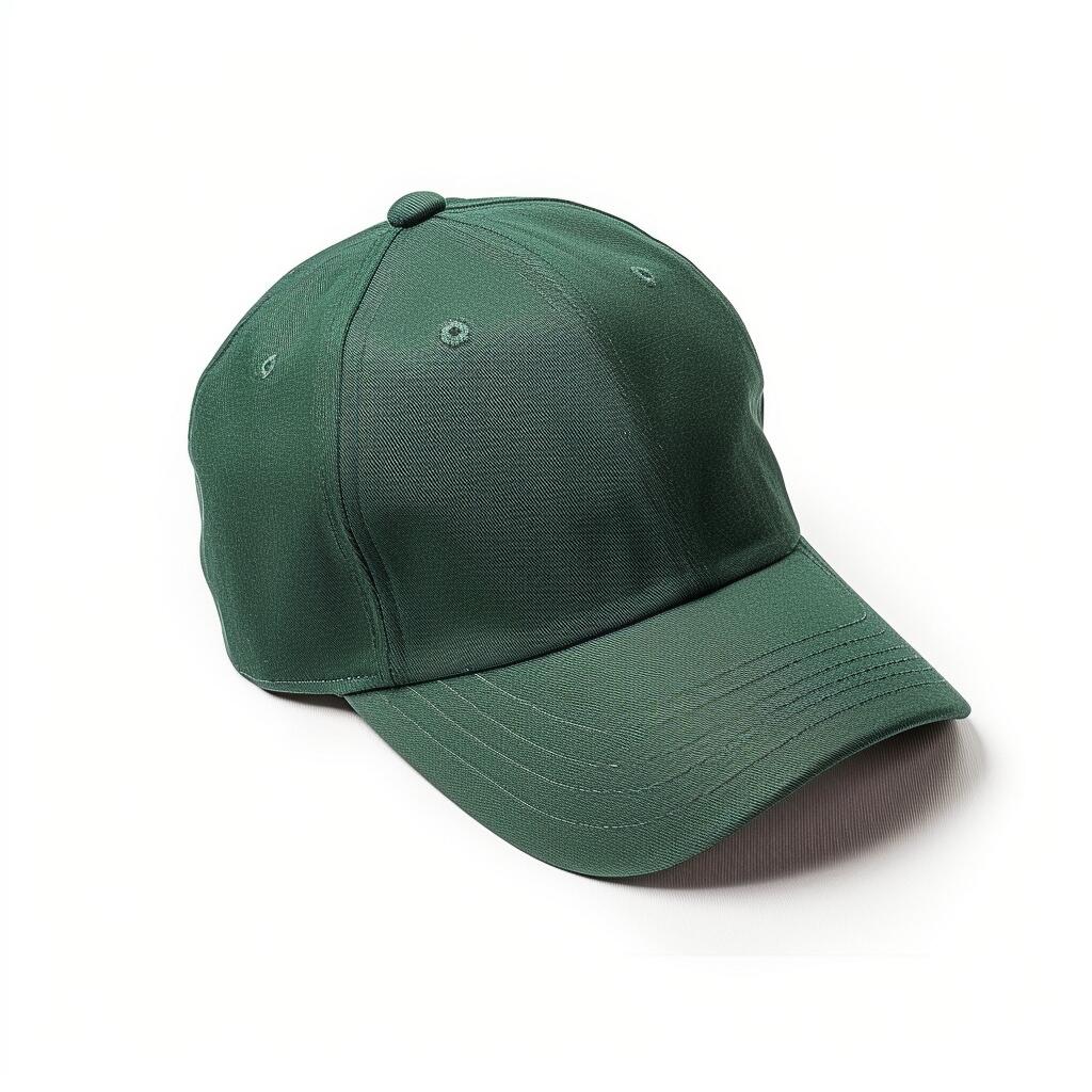 Old Money Heritage Cotton Cap – Forest Green